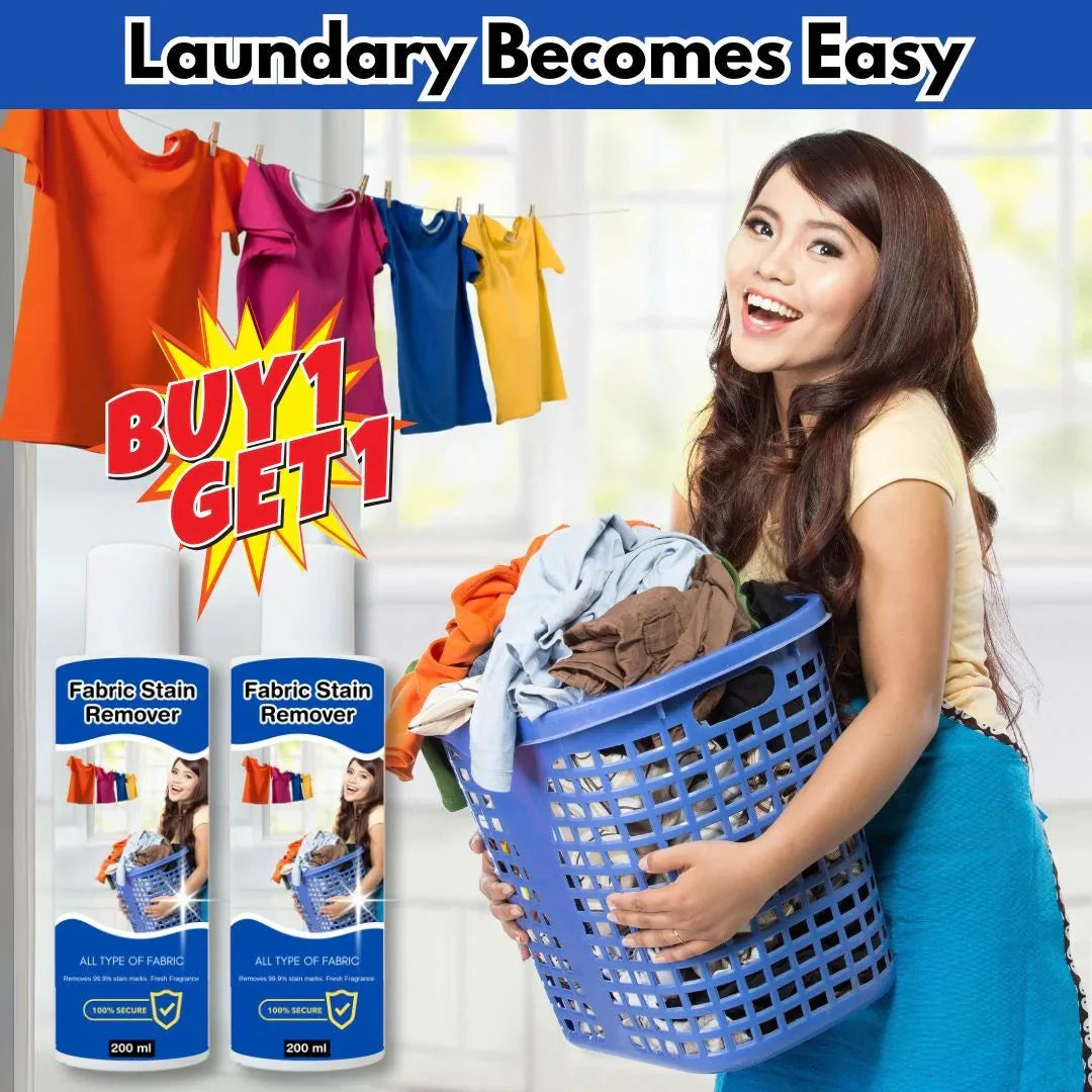 All in One Fabric Stain Remover 100ml (Buy 1 Get 1 Free)